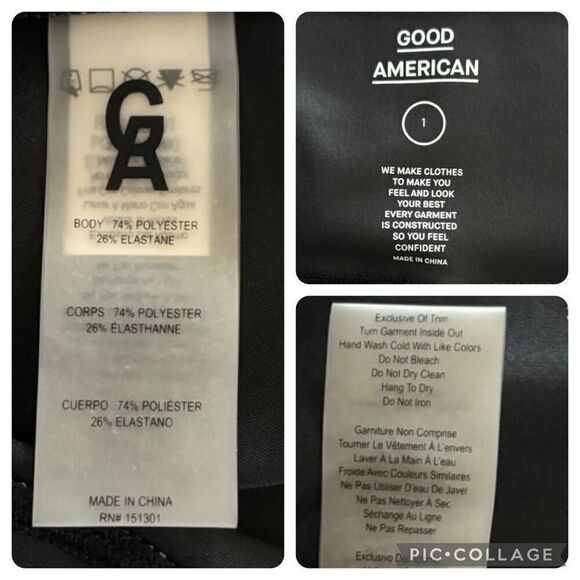 Good American Double Fact Core Power Cheetah Leggings High Waist Size 1 S Animal - Picture 8 of 12